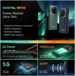 OUKITEL WP39 5G 24GBRAM +256GB Mobile 6.6inch - Image 5
