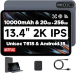 BNCF Bpad 13 Tablet 13.4 inches Large Screen 20GB(6+14GB) RAM 256GB ROM T615 Octa-core 10000mAh Battery Android 15 WiFi Tablet - Image 3