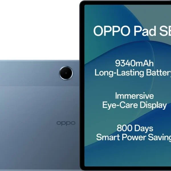 OPPO Pad SE WiFi | 9340mAh Long-Lasting Battery | Immersive Eye-Care Display