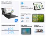 HUAWEI MatePad 11.5 | Tablet | PC-level WPS Office | Detachable Keyboard | HUAWEI Notes | 120Hz PaperMatte Display - Image 9